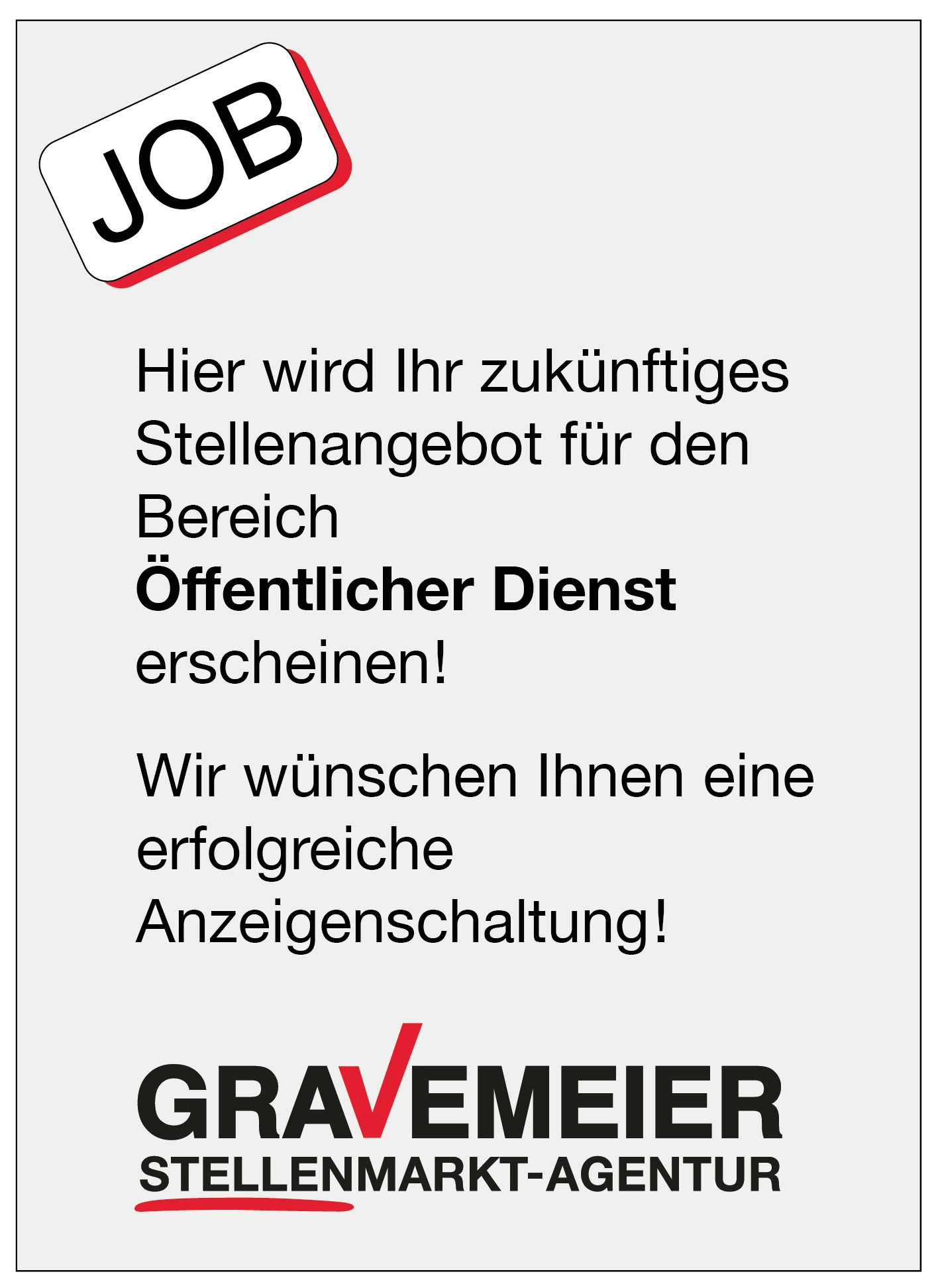 Job Musteranzeige 22.1.24 2 Spaltig Öffentlicher Dienst